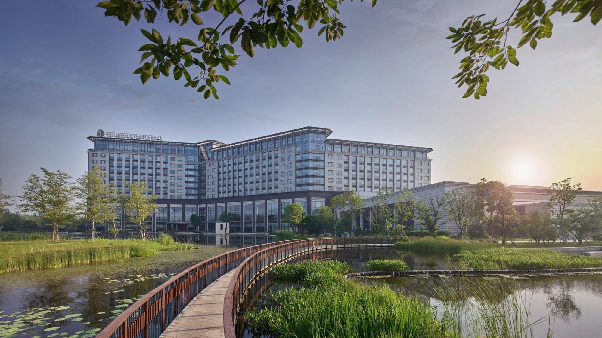 Intercontinental Nantong By Ihg-Best View Of Yangtze Dış mekan fotoğraf